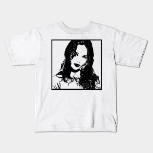 Woman Portrait 36 Mucia Tercia Pompeyo's wife Kids T-Shirt